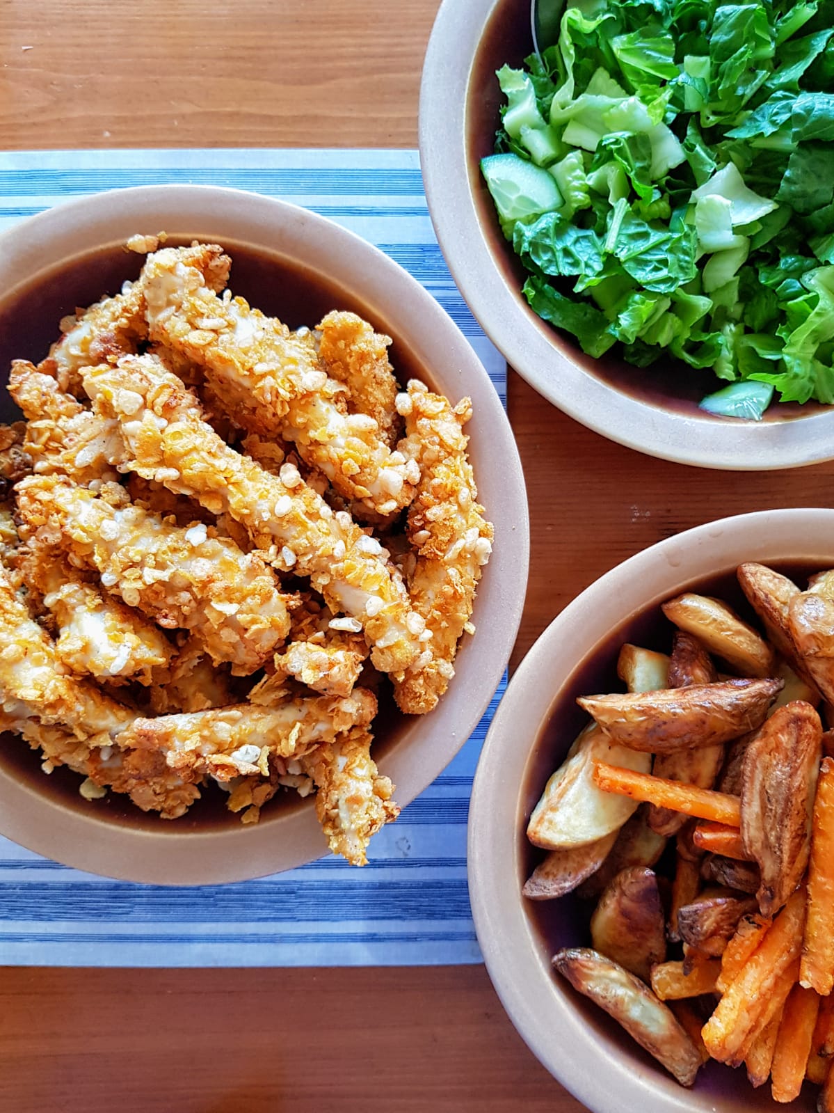 Dippers with Cornflake and Rice Krispie coating