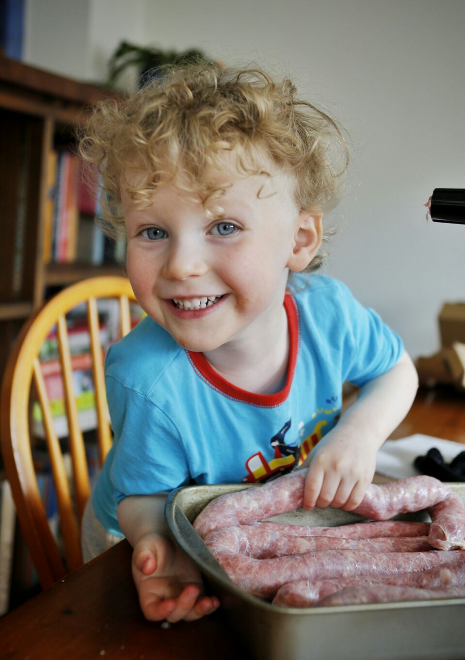 LC making sausages