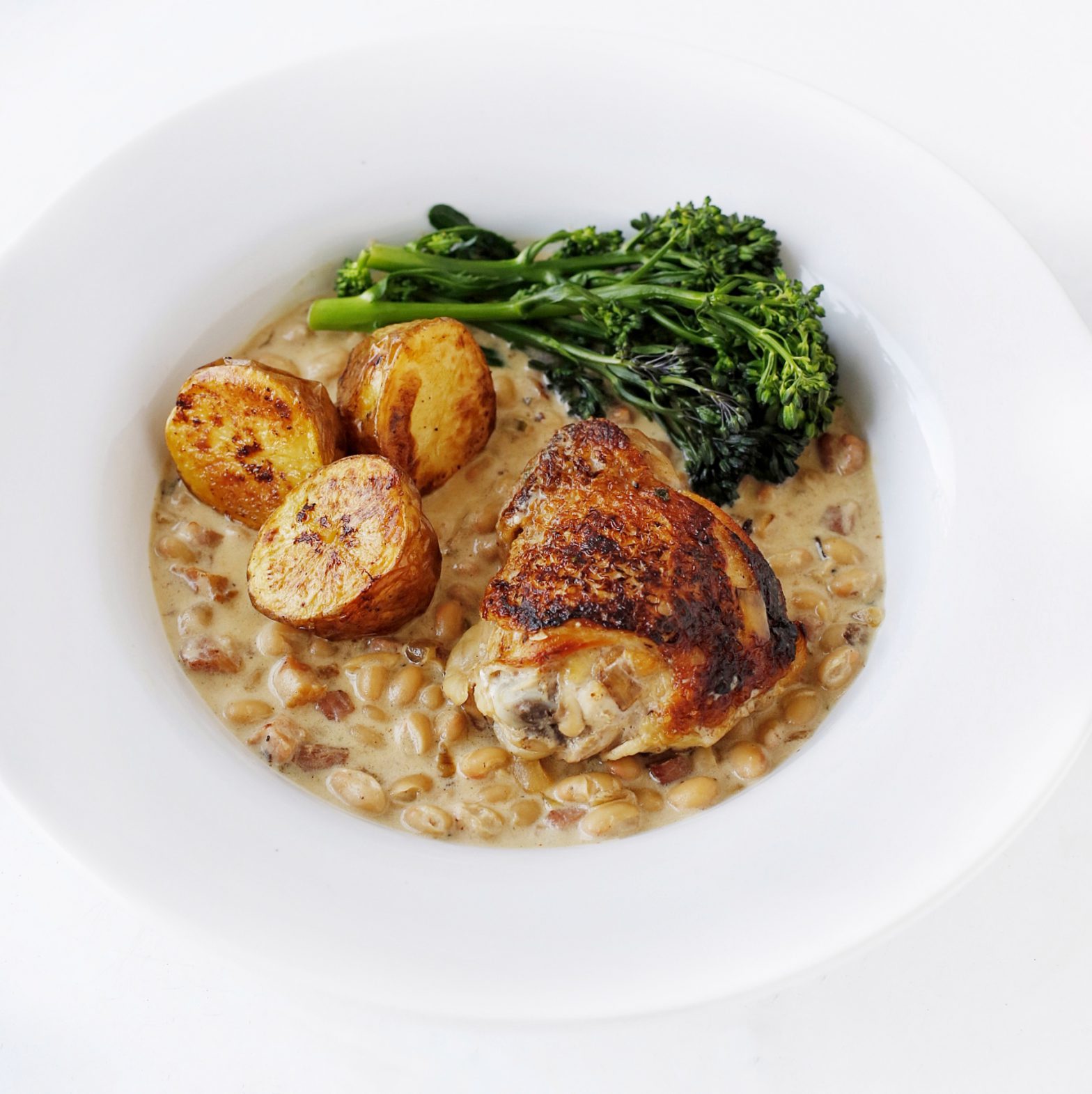 Chicken, pancetta and bean stew with sage Kitchen Titbits