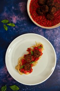 Kale and mushroom balls