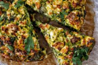 Herby frittata