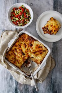 Mexican lasagne