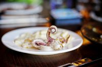 Fussy eating, learning to like food, squid tentacle