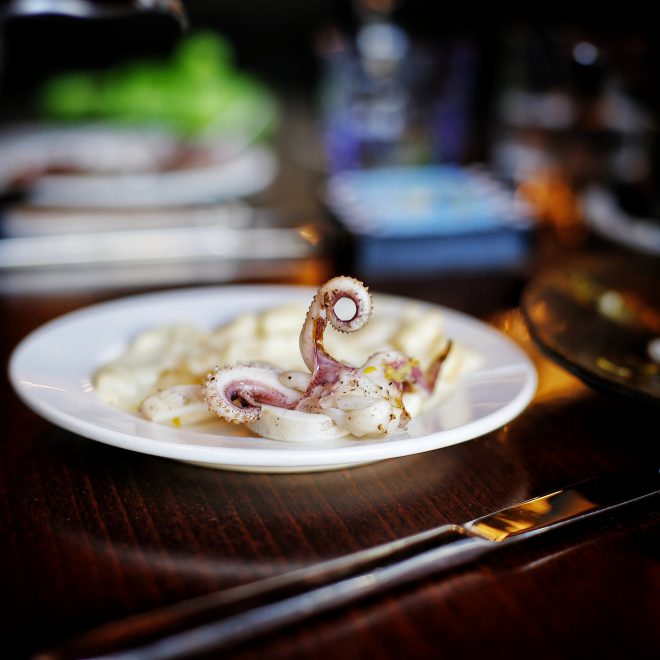 Fussy eating, learning to like food, squid tentacle
