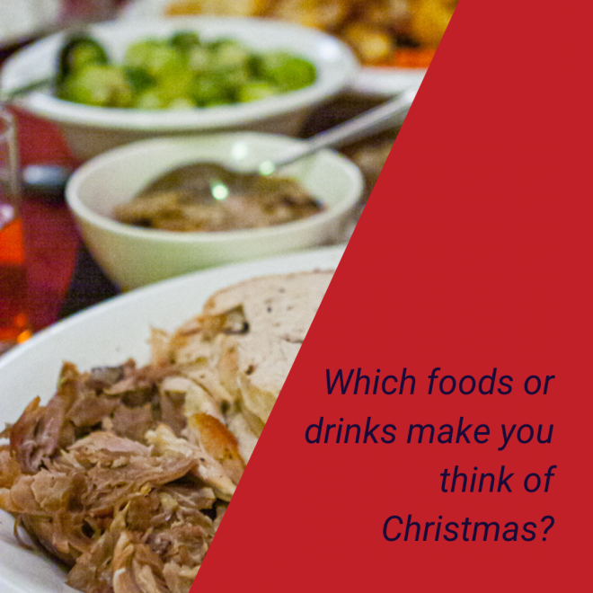 Christmas food and drink