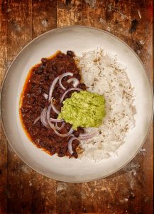 Black bean chilli