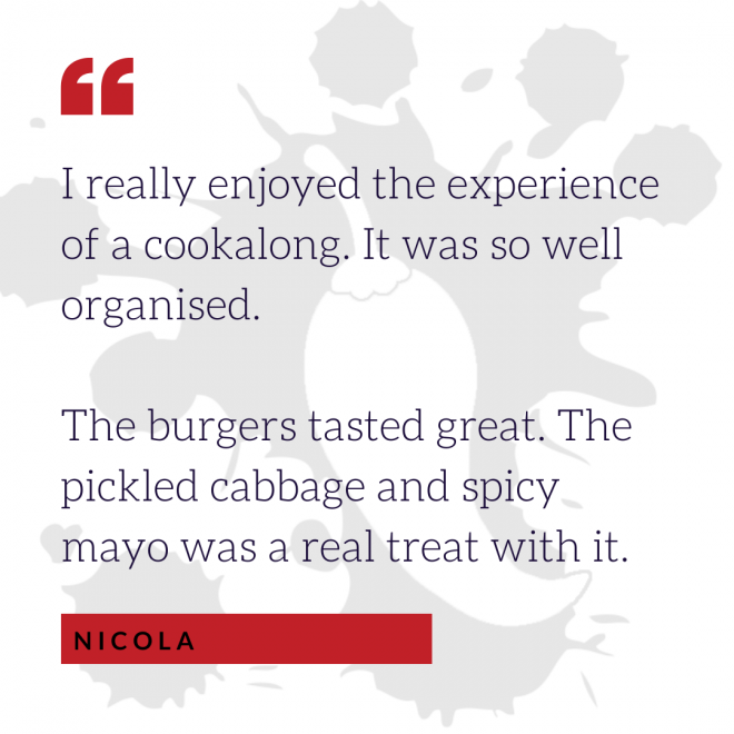 Nicola's Cookalong Testimonial