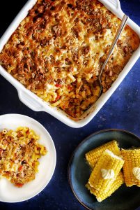 Chorizo macaroni cheese