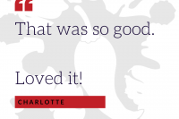 Charlotte cookalong testimonial