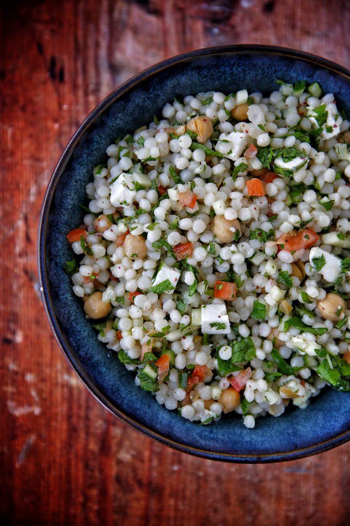 Giant couscous salad Kitchen Titbits
