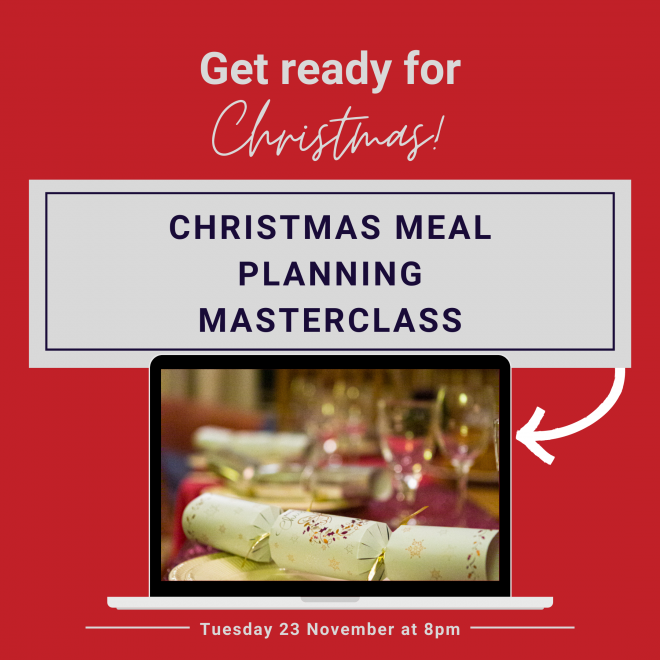 Christmas meal planning masterclass