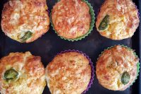 Sweetcorn jalapeno muffins