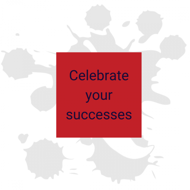 Celebrate your successes
