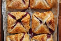 Apple and blueberry pastries