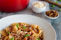 Duck leg ragu