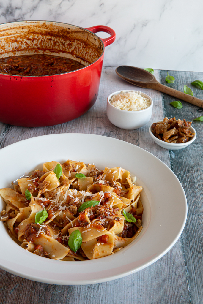 Duck leg ragu Kitchen Titbits