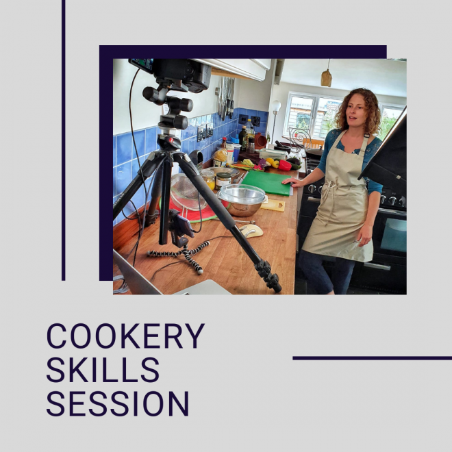 Cookery skills session