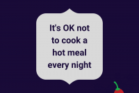 It's ok not to cook every night