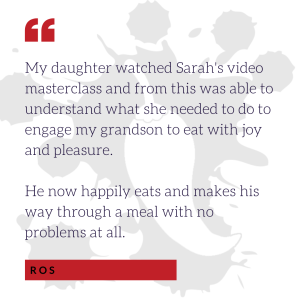 Ros's fussy eater masterclass testimonial