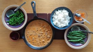 Mushroom stroganoff