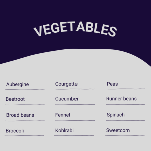 What's in season - August vegetables