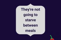 They're not going to starve