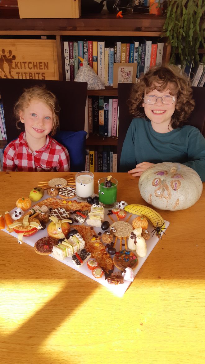 Halloween platter