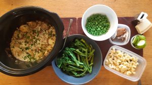 Creamy potatoes smoked mackerel