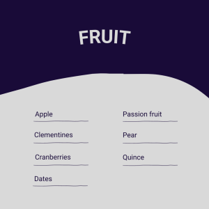 What's in season - November fruit