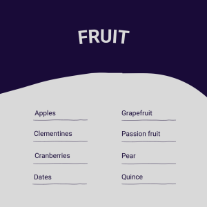 Whats in season - December fruit