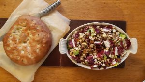 Celeriac and apple salad