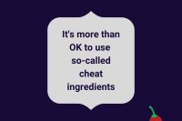 Its ok to use cheat ingredients