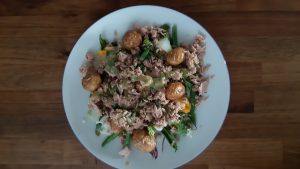 Tuna nicoise-ish