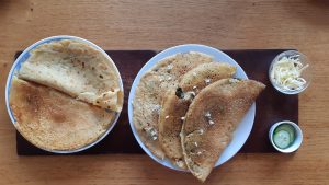 Gram flour pancakes