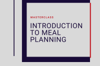 Meal planning masterclass
