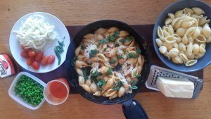 Tomato and fennel pasta