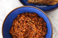 Lentil quinoa ragu