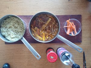 BBQ rib ramen