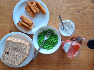 Fish finger sandwiches