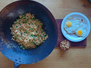 Thai red curry veg fried rice