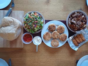 Smoked salmon fishcakes