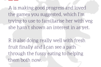 Jennys how to feed your fussy eater course testimonial