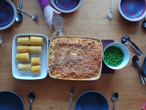 Chorizo mac cheese