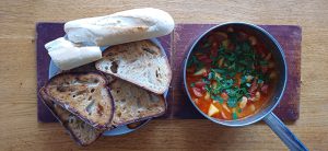 Alexis chorizo and bean stew