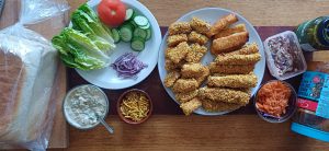Bombay fish fingers