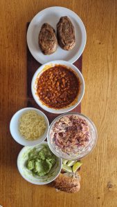 Chipotle spiced beans