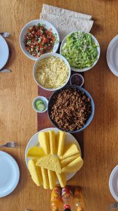 Crispy beef tacos