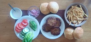 Chipotle turkey burgers