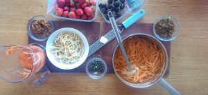 Red pepper linguine