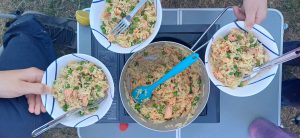 Camping pilaf